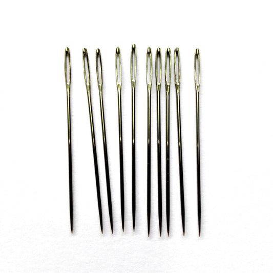 10 Pack of Large Eye Embroidery Needles