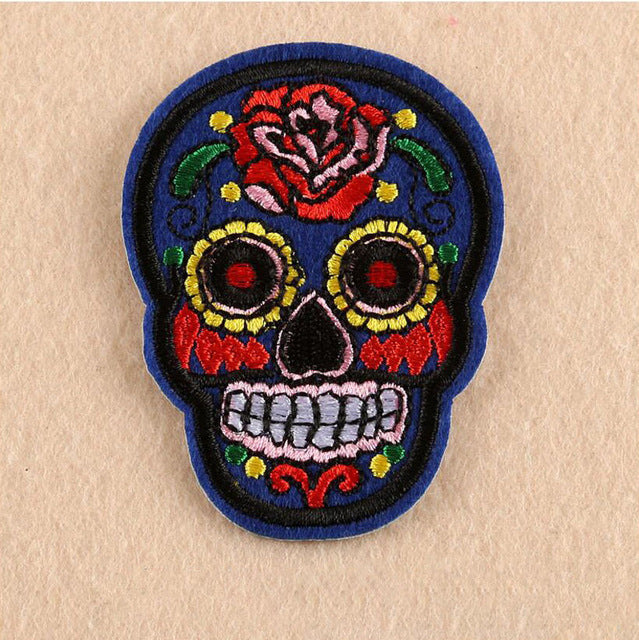 Sugar Skull Patches