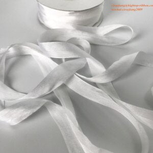 Snow White Silk Ribbon - 2 - Renaissance Fabrics