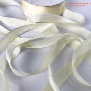 Off White - Silk Ribbon 2mm 1/16