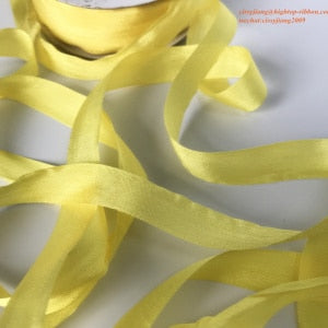 Pure Silk Ribbon 1/2 - Solids