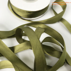 2mm Silk Ribbon Set - Green Shades - Five Spool Collection