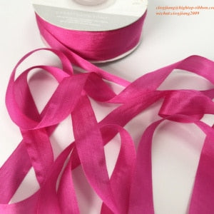 1-1/2 Pink Silk Satin Ribbon