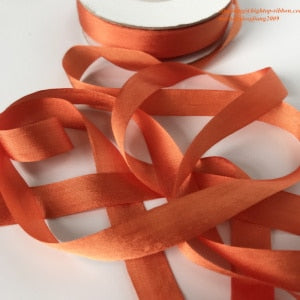 Pure Silk Ribbon 1/2" - Solids