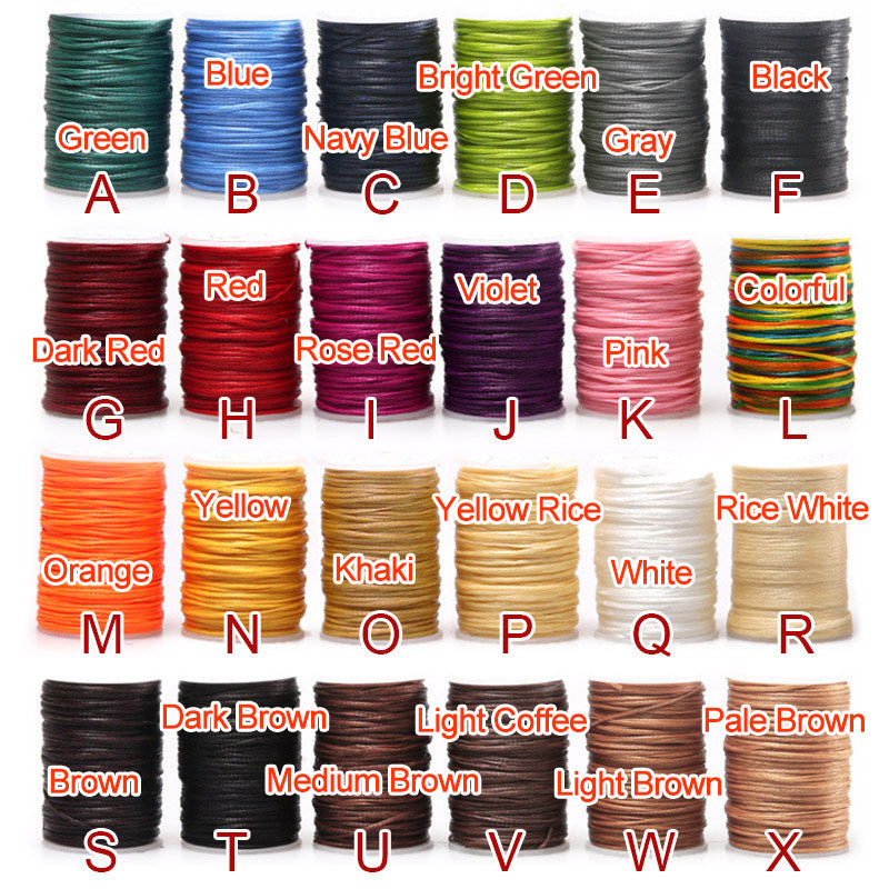 Waxed Cotton Thread 1.2mm, 65 meters (70 yards) for Hand Leather Stitc –  Eureka Fabrics