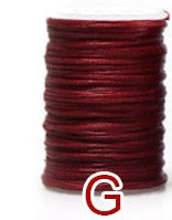 Waxed Cotton Thread 1.2mm, 65 meters (70 yards) for Hand Leather Stitching