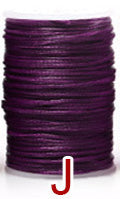 Waxed Cotton Thread 1.2mm, 65 meters (70 yards) for Hand Leather Stitching