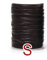 Waxed Cotton Thread 1.2mm, 65 meters (70 yards) for Hand Leather Stitching