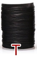 Waxed Cotton Thread 1.2mm, 65 meters (70 yards) for Hand Leather Stitching