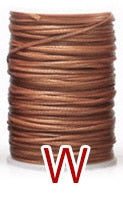 Waxed Cotton Thread 1.2mm, 65 meters (70 yards) for Hand Leather Stitching