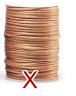 Waxed Cotton Thread 1.2mm, 65 meters (70 yards) for Hand Leather Stitching