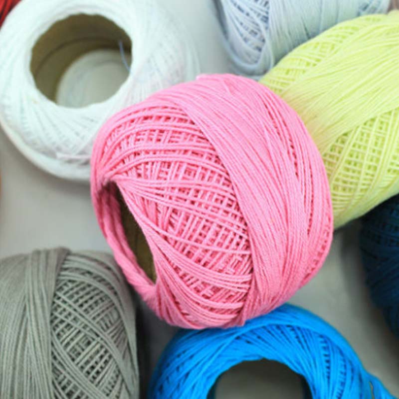 50g #3 Pearl Cotton Thread in 24 Colors